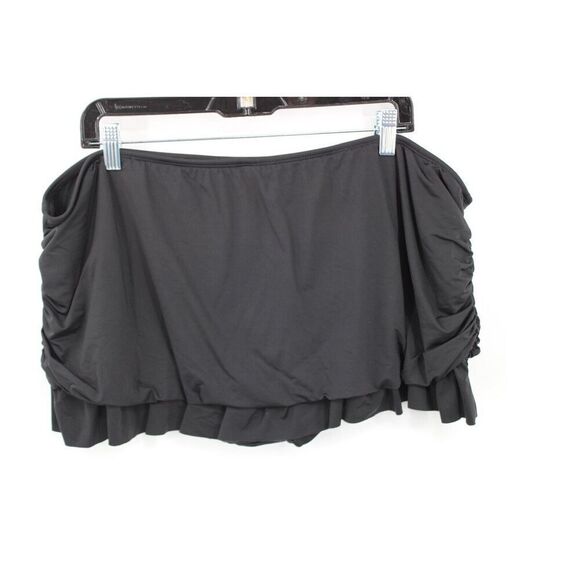 A.N.A. Swim Skirt Bottom Size 22W BLACK SLIMMING - Picture 5 of 6